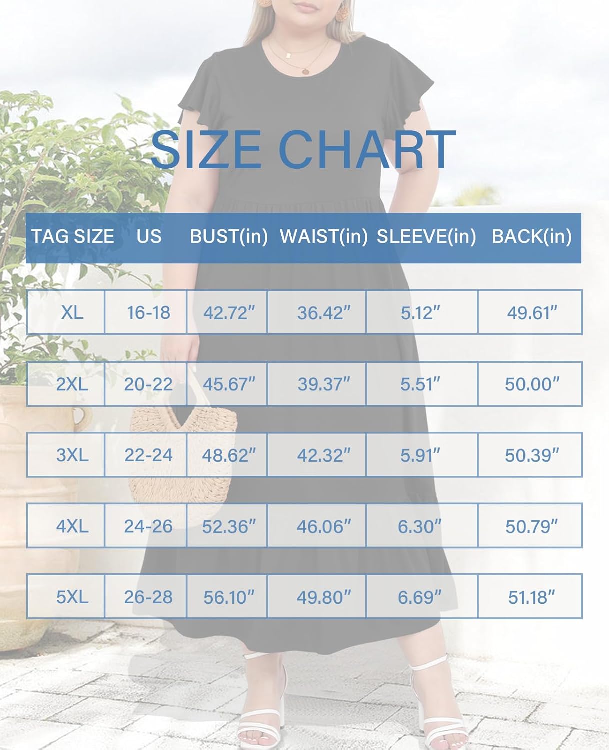Women's 2025 Plus Size Casual Dress Crew Neck Ruffle Short