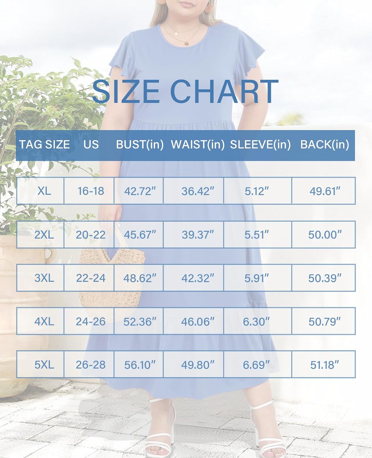 Women's 2025 Plus Size Casual Dress Crew Neck Ruffle Short