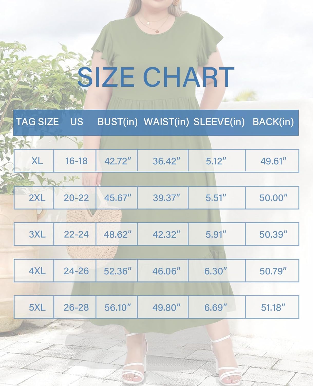 Women's 2025 Plus Size Casual Dress Crew Neck Ruffle Short
