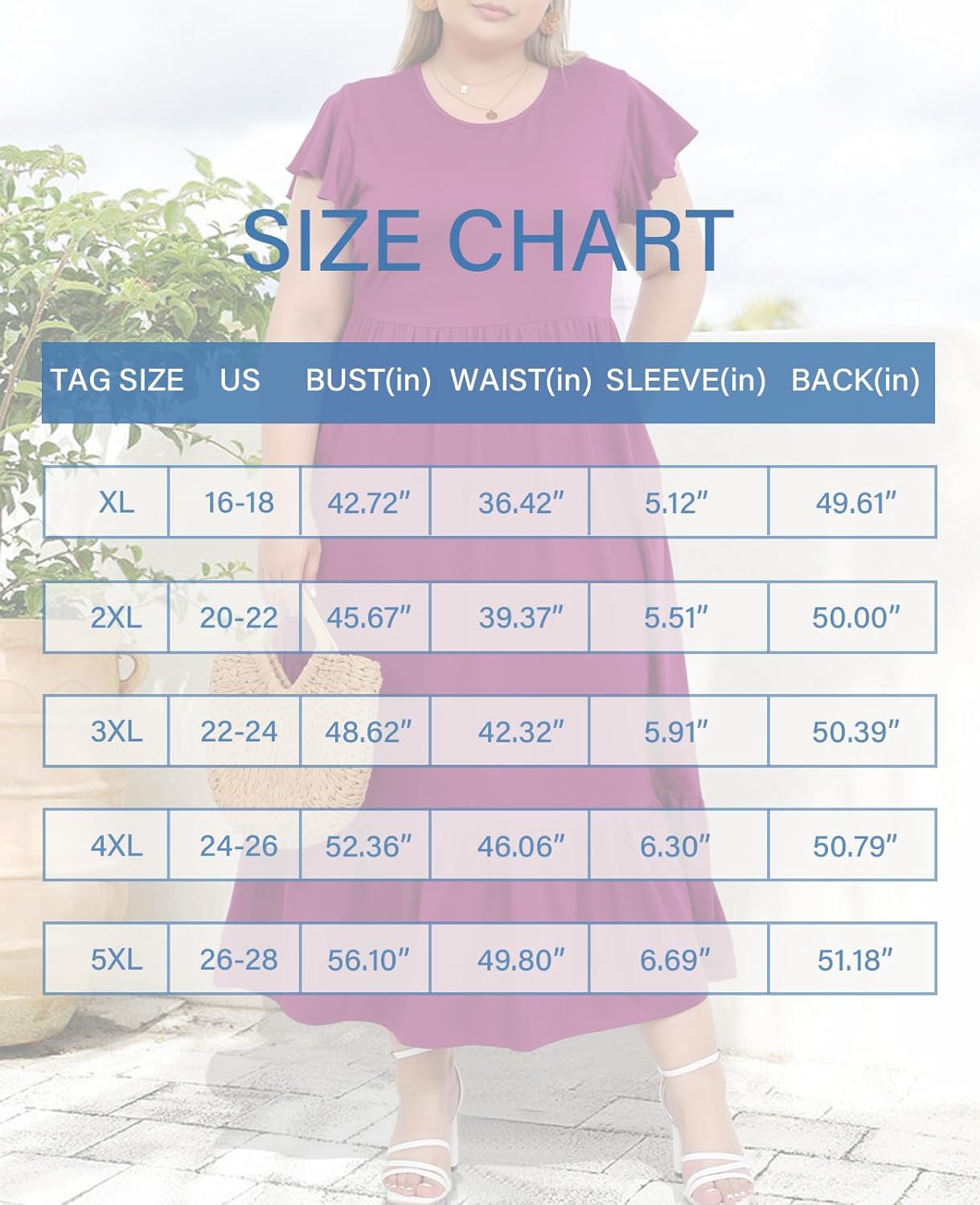 Women's 2025 Plus Size Casual Dress Crew Neck Ruffle Short