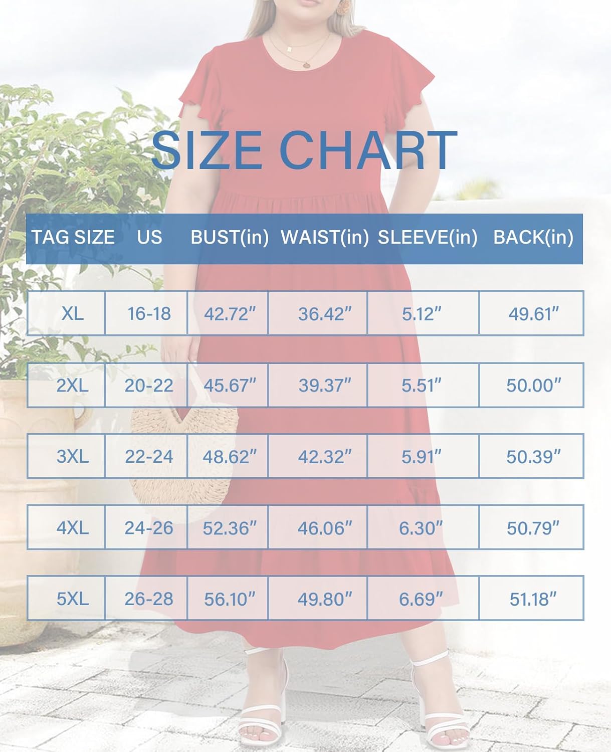 Women's 2025 Plus Size Casual Dress Crew Neck Ruffle Short