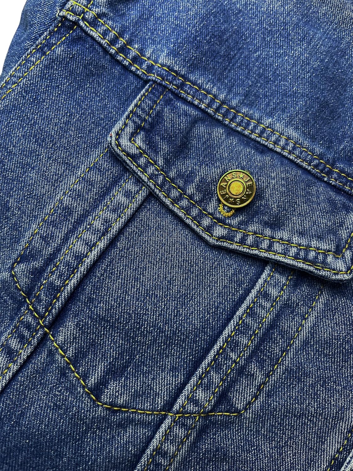 Womens Classic Jean Jacket Plus Size Loose Long Sleeve Button